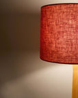 Raspberry Linen Lampshade - Tropikala