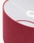 Raspberry Linen Lampshade - Tropikala