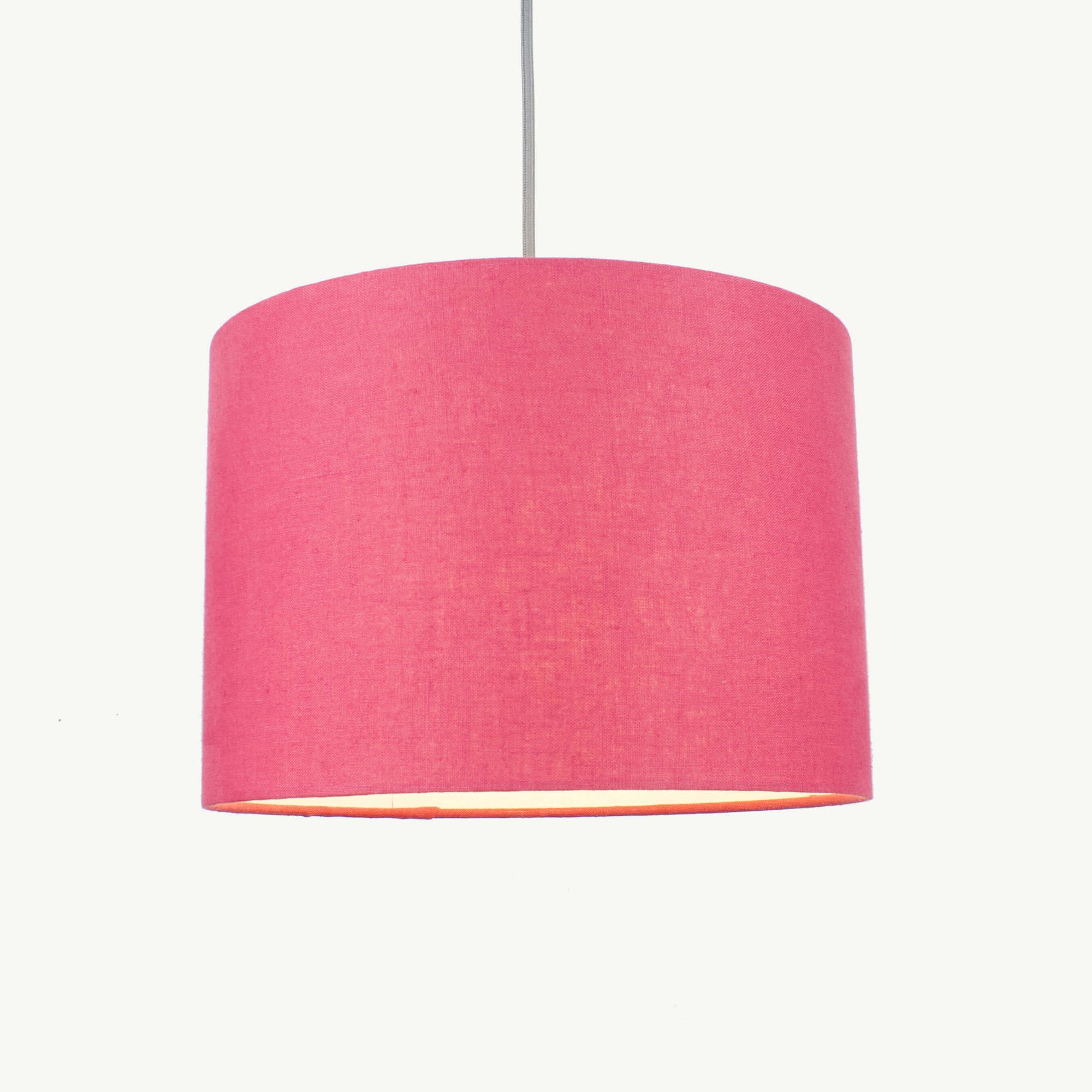 Raspberry Linen Lampshade - Tropikala