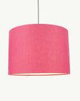 Raspberry Linen Lampshade - Tropikala