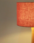Rose Pink Linen Lampshade - Tropikala