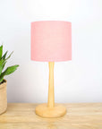Rose Pink Linen Lampshade - Tropikala