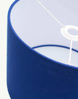 Royal Blue Linen Lampshade - Tropikala