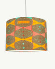Orange and Turquoise Highlife African Lampshade - Tropikala