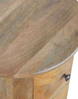 Arden Drum Chest of Drawers in Oak