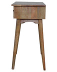 Laholm Mango Wood Console Table in Oak