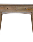 Laholm Mango Wood Console Table in Oak