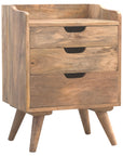 Adna Mango Wood Bedside Table