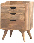 Adna Mango Wood Bedside Table