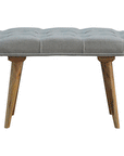 Eira Grey Tweed Bench