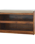 Sorano Mango Wood Shoe Storage Bench