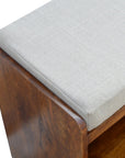 Sorano Mango Wood Shoe Storage Bench