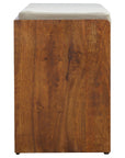 Sorano Mango Wood Shoe Storage Bench
