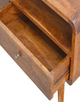South Sumatra Mango Wood TV Unit in Chestnut