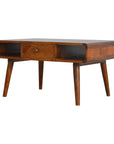 Savannah Mango Wood Coffee Table in Chestnut