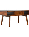 Savannah Mango Wood Coffee Table in Chestnut