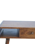 Savannah Mango Wood Coffee Table in Chestnut