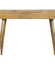 Sumba Pink Gradient Mango Wood Dressing Table in Oak