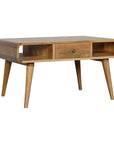 Savannah Mango Wood Coffee Table in Oak