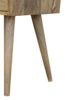 Nusa Mango Wood Bedside Table in Oak