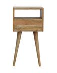 Nusa Mango Wood Bedside Table in Oak