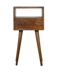Nasu Mango Wood Bedside Table in Chestnut