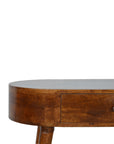 Kolding Mango Wood Console Table in Chestnut