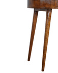 Kolding Mango Wood Console Table in Chestnut