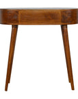 Kolding Mango Wood Console Table in Chestnut