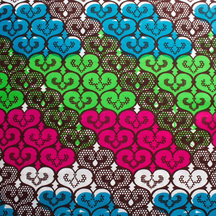 Hearts Fabric