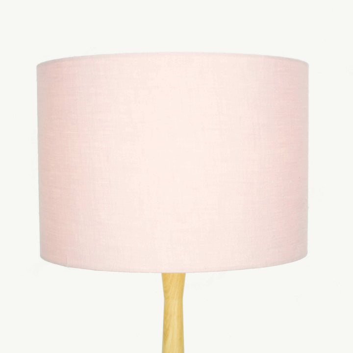 Blush Pink Linen Lampshade - Tropikala