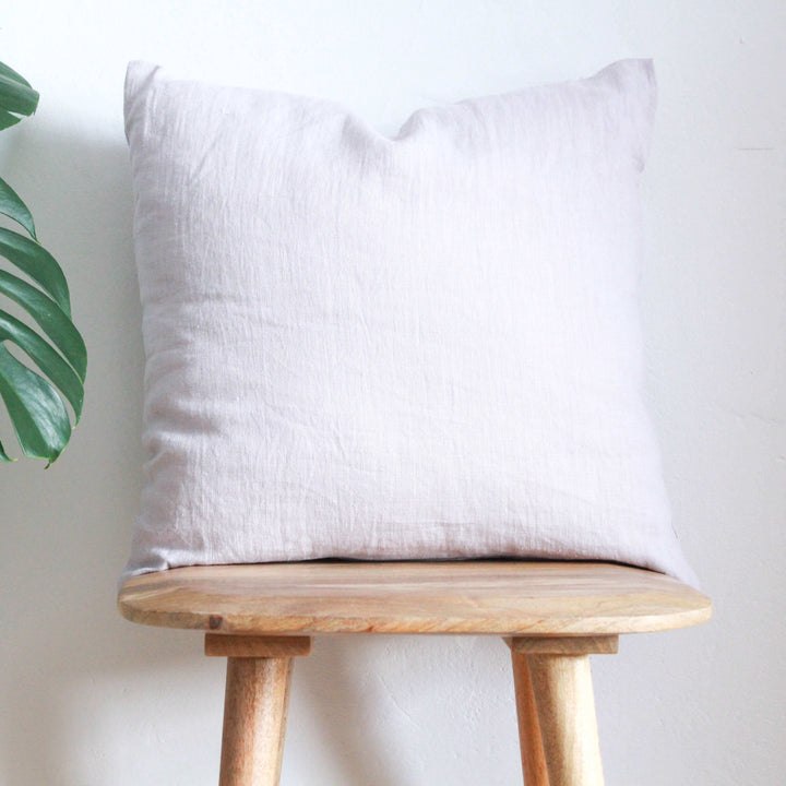 Coconut Milk Linen Cushion Cover - Tropikala