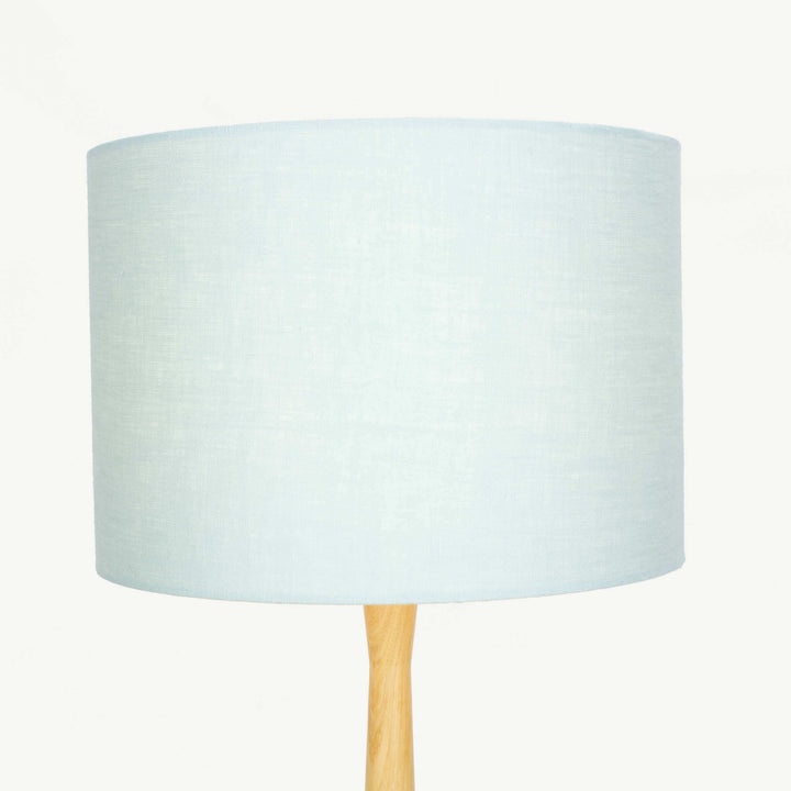 Duck Egg Blue Linen Lampshade - Tropikala