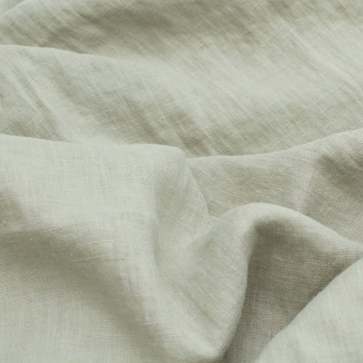 Light Sage Green Linen Fabric