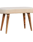 Liva Bouclé Bench