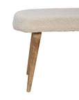 Liva Bouclé Bench
