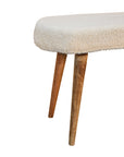 Liva Bouclé Bench