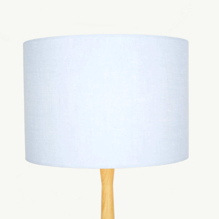 Light Sky Blue Linen Lampshade - Tropikala