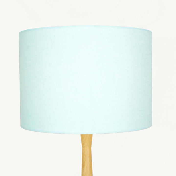 Light Mint Green Linen Lampshade - Tropikala