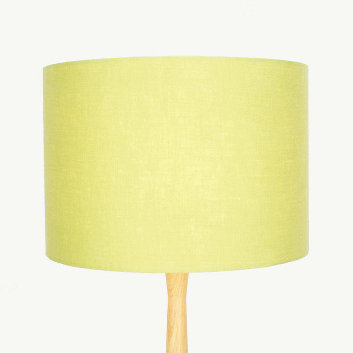 Lime Green Linen Lampshade - Tropikala