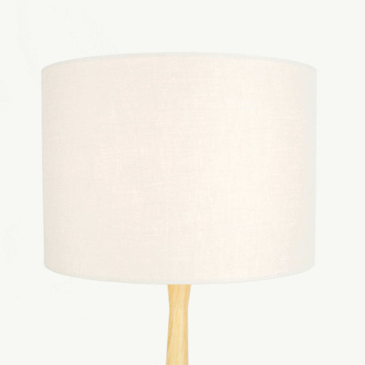 Oatmeal Linen Lampshade - Tropikala